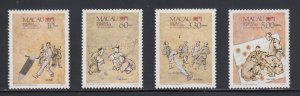 Macao  596-99    mnh       $10.00