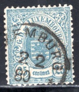 Luxembourg #36  Used   F/VF  CV $14.00   ...   3600037