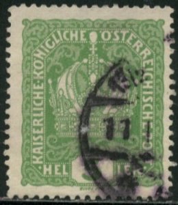 AUSTRIA - SC #146 - USED - 1916 - Austria505DM01