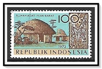 Indonesia #833 West Irian House Used