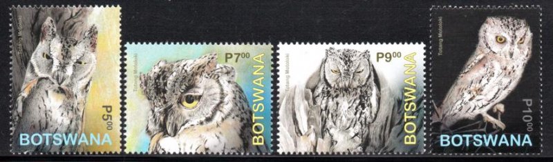 Botswana - 2020 Owls Set MNH**