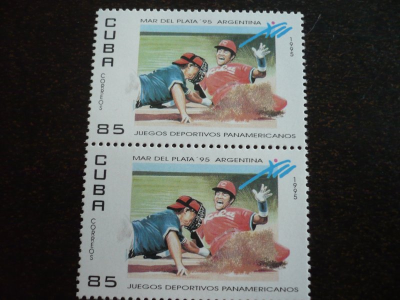 Stamps - Cuba - Scott#3624-3629 - MNH Set of 6 Stamps in Pairs
