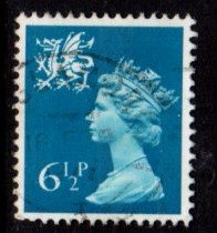 Wales - #WMMH7 Machin Queen Elizabeth II - Used