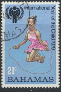 Bahamas  SC# 448 Used IYC Year of Child  see details & scans