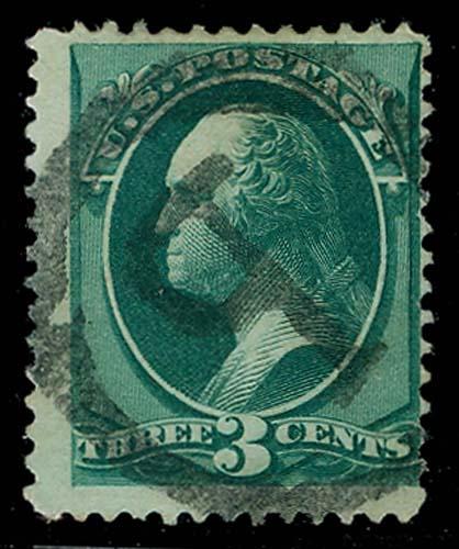 U.S. BANKNOTE CANCELS 158  Used (ID # 68223)