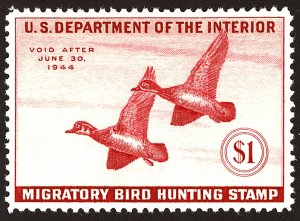 U.S. #RW10 MINT OG HR