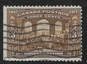 CANADA SC# 135  F/U 1917