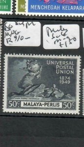 MALAYA  PERLIS  (P1601B)  UPU  50C  SG 6  MOG 