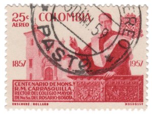 COLOMBIA 1959. AIRMAIL STAMP. SCOTT # C315. USED. # 5