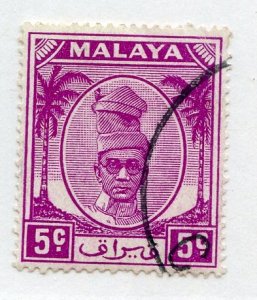 Malay States- Perak, Scott #120, Used