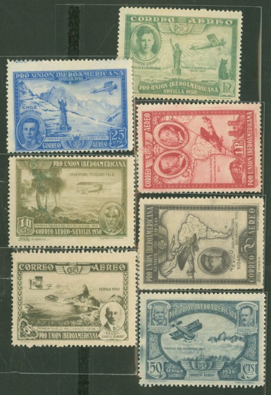 Spain #C50-C56  Single (Complete Set)