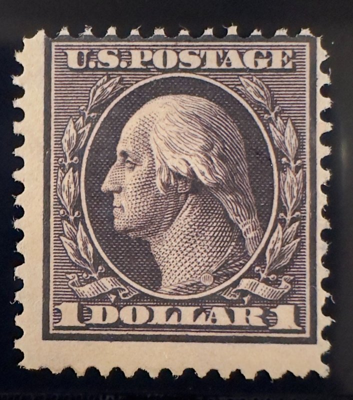 US Scott #342 Mint NG LH Violet Brown