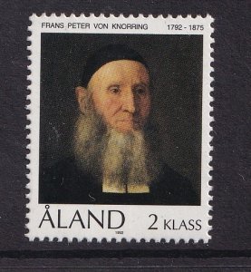 Aland islands  #62  MNH  1992   Von Knorring  2