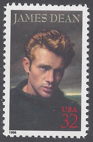 #3082 32c Legends of Hollywood James Dean 1996 Mint NH