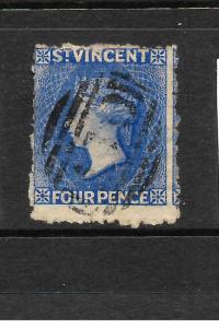 ST VINCENT  1881 4d     QV   FU   SG 38