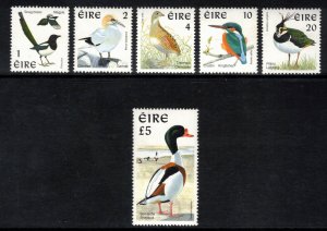 IRELAND 1997 Birds; Scott 1076-81; MNH