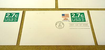 U579 2.7c U.S. Postage Envelopes qty 5