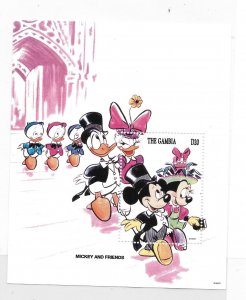 Gambia 1994 Disney Easter S/S Sc 1532-1533 MNH C2 2 scans