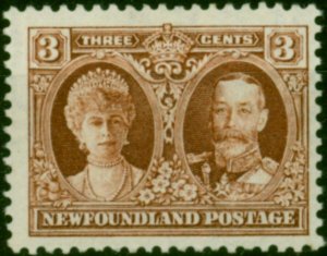 Newfoundland 1931 3c Red-Brown SG200 Fine LMM