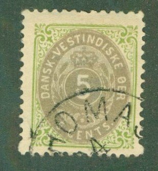 DANISH WEST INDIES 19 USED CV $42.50 BIN $15.00