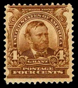US.# 303 .04c 2nd Bureau Issue of 1903 - OGH - F/VF - CV$55.00 (ESP#0256)