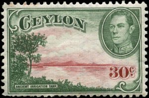 Ceylon Scott #285 SG #393 Mint Hinged
