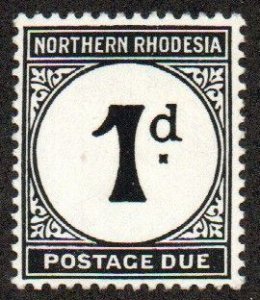Northern Rhodesia Sc #J1 Mint Hinged
