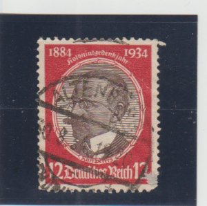 Germany  Scott#  434  Used  (1936 The 1934 Karl Peters)