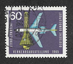 Germany #924 60pf Jet Plane & Space Capsule