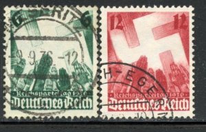 Germany # 479-80, Used. CV $ 1.20