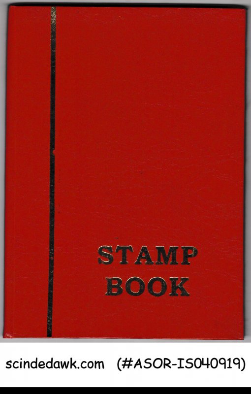 COLLECTION OF ISRAEL STAMPS with TABS IN SMALL STOCK BOOK