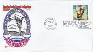 #3183e Transcontinental Phone Line Covercraft FDC