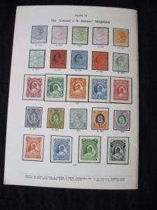 ROBSON LOWE AUCTION CATALOGUE 1971 THE NIGERIAS 'DANSON' COLLECRION