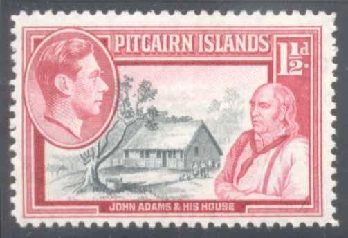Pitcairn Islands ~ #3 ~ John Adams ~ MH