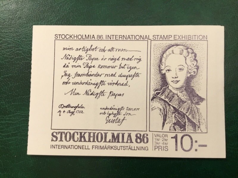 ICOLLECTZONE Sweden 1505a Booklet VF NH 