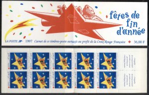 France 1997 red Cross Booklet MUH