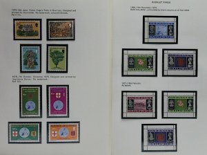 GB Guernsey 1969/85 strong collection of complete sets and sheetlets UM Stamps