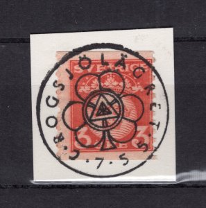 INTERNATIONAL SCOUT MOVEMENT 1955 ROGSJÖ MEETING SWEDEN SUPERB SPECIAL CANCEL 5