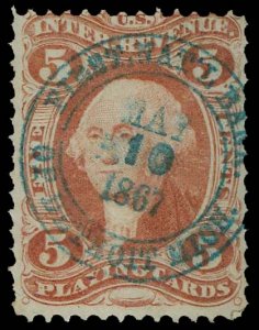 U.S. REV. FIRST ISSUE R28c  Used (ID # 82300)