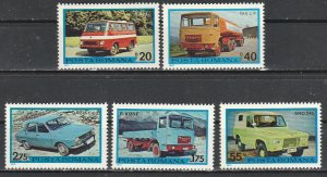 Roumanie     2589-93     (N**)     1975  Set de 5