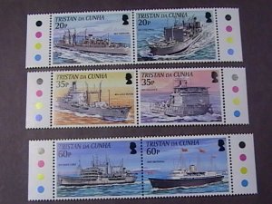 TRISTAN da CUNHA # 737-739-MINT/NEVER HINGED---COMPLETE SET OF PAIRS---2003