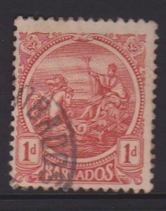 Barbados Sc#154 Used