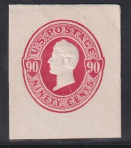 US Postal Stationery and Cut Squares #U105 MINT  VF FC PFC 35x41 mm Cat Value...