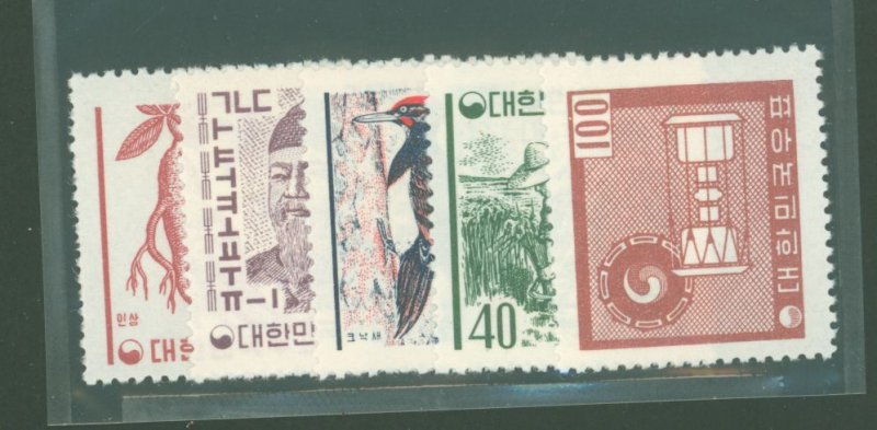 Korea #338-342  Single (Complete Set)