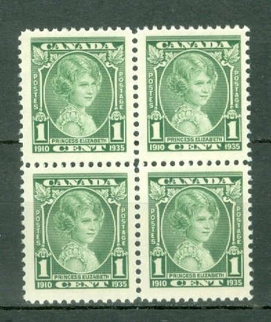 CANADA 1935 PRINCESS #211   BLK MNH...$4.50