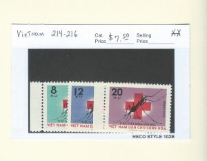 Vietnam 214-216   MNH
