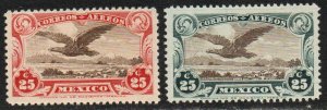 Mexico Sc #C3-C4 MNH