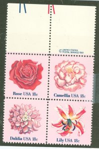 United States #1876-79 Mint (NH) Multiple (Flora) (Flowers)