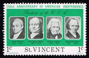 St. Vincent #436 U.S. Presidents; MNH (0.25)