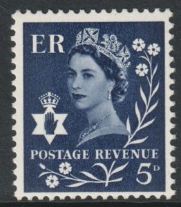 GB Regional N Ireland Scott 10 - SG NI10, 1968 Elizabeth II 5d MH*